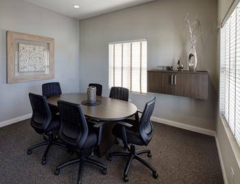 Business center for residents
